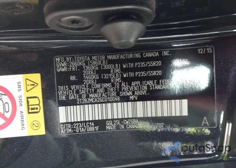 2016 Lexus Rx 350 F Sport z USA, uszkodzony, nr VIN 2T2BZMCA2GC010048